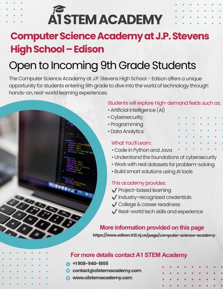 Red and Blue Modern University Promotion Flyer Portrait